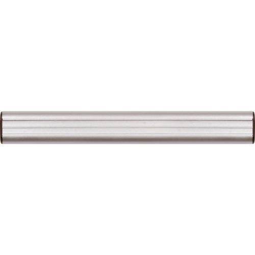 Advantus Mounting Bracket, Grip-A-Strip, 9" L, Satin, Holds up to 1/8" Thick, Adjustable Rollers, for Fax and Message