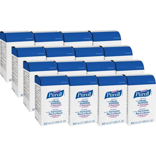PURELL Hand Sanitizer Gel Refill, 27.05 fl oz, Moisturizing, Clear, for San Jamar Oceans Dispenser, 12/CT