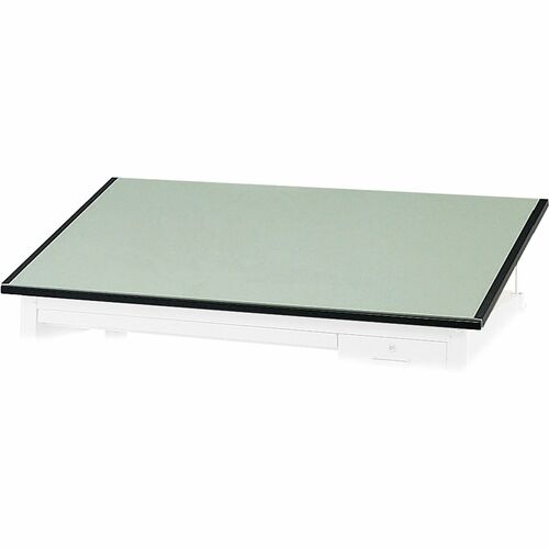 Safco Precision Drafting Table Top, 60" W x 37.5" D x 1" H, Green Nonglare Laminate Top