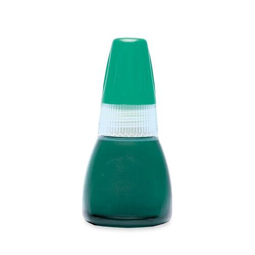 Xstamper (22114) Stamp Ink Refill, Green Oil-Based, 10 ml (0.34 fl oz), for Title, Jumbo, VersaDaters, SlideDater