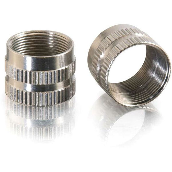 C2G RapidRun Runner Coupling Rings - 2pk - Ring - Chrome