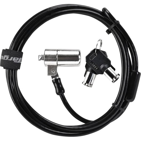 Targus DEFCON MKL Cable Lock - 6 ft Cable - Keyed Lock - Galvanized Steel - For Notebook, Projector, Monitor, Computer