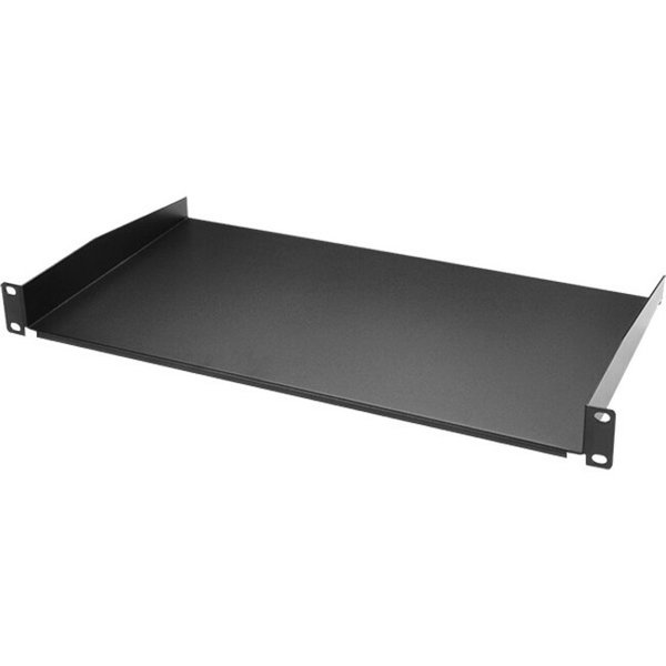 Claytek 1U Supporting Tray - For KVM Switch, Keyboard, Mouse, Tool, Monitor - 1U Rack Height x 19" Rack Width - SPCC - 33 lb Maximum Weight Capacity