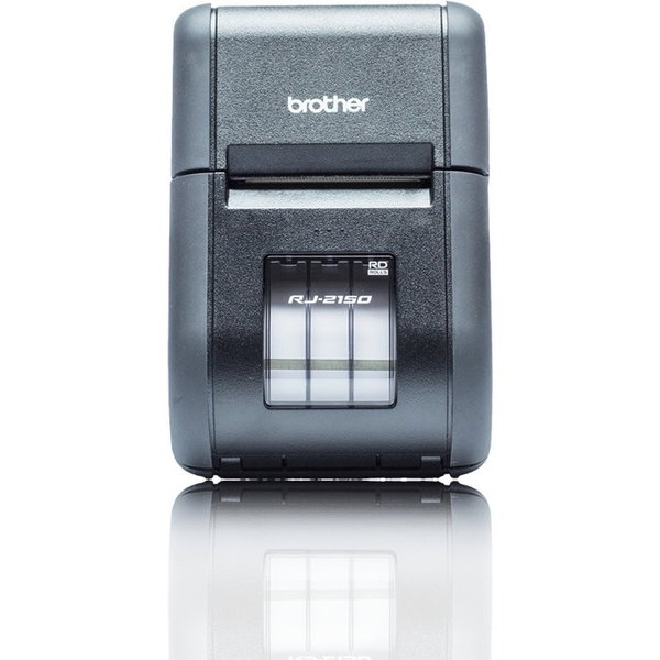 Brother RuggedJet RJ-2150 Direct Thermal Printer - Monochrome - Portable - Label/Receipt Print - USB - Bluetooth - Wireless LAN - Battery Included - 0.50" Print Length x 2.13" Print Width - 6 in/s Mono - 203 dpi