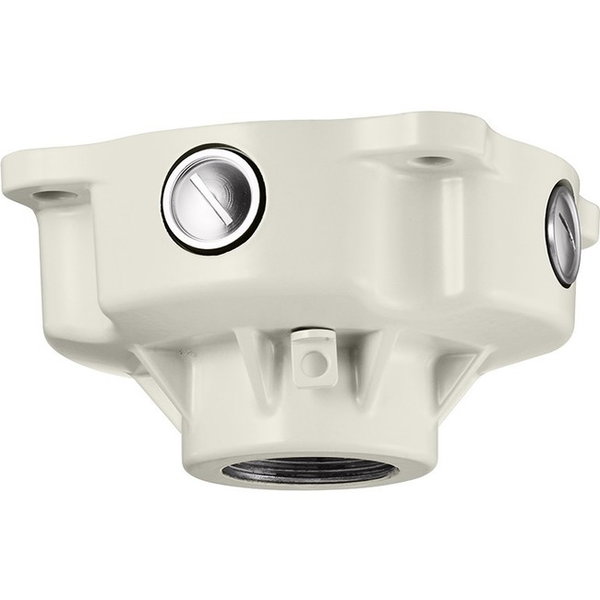 Hanwha Techwin SBP-302CMB Mounting Box - Ivory - 80 lb Load Capacity