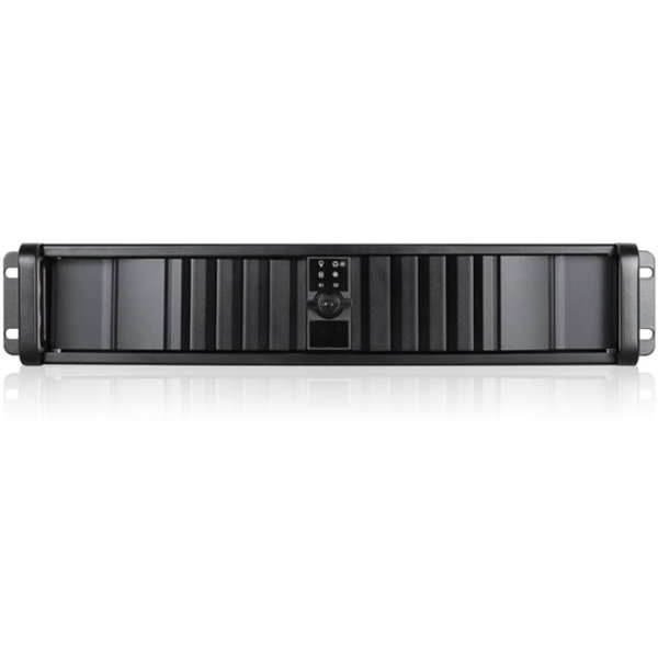 iStarUSA D Storm D-200SEA-BK-HDD2535 with Black SEA Bezel and HDD/SSD Converter - Rack-mountable - Black - SECC, Aluminum Alloy, Zinc-coated Steel - 2U - 4 x Bay - 0 - ATX, Micro ATX, Mini ITX Motherboard Supported - 4 x Fan(s) Supported - 2 x External 5.