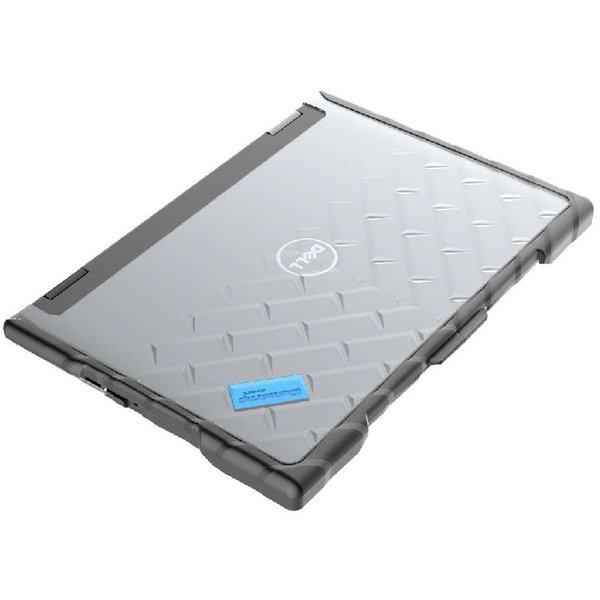 Gumdrop DropTech for Dell 3390 2-in-1 Latitude - For Dell Notebook - Black, Clear - Drop Resistant, Shock Resistant - Silicone, Polycarbonate