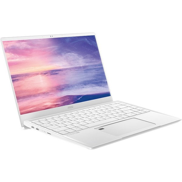 MSI Prestige 14 in Notebook - 4K UHD - Intel Core i7 10th Gen i7-10510U - 16 GB - 512 GB SSD - W11P - White - 3840 x 2160 - Windows 10 Pro - NVIDIA GeForce GTX 1650 Max-Q with 4 GB - True Color Technology - Front Camera/Webcam - 10 Hours Battery Run Time 