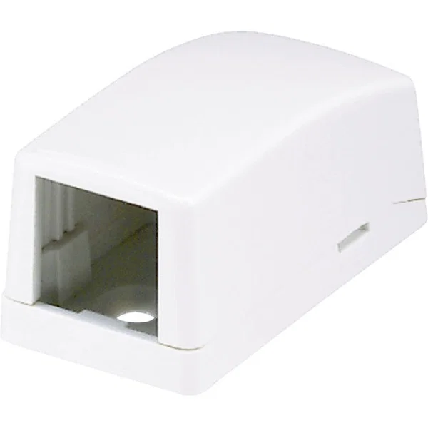 Panduit Surface Mount Box - Cable Holder - Off White - 1.88" Length