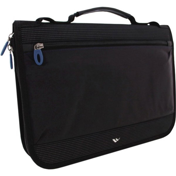 Brenthaven Tred Carrying Case (Folio) for 12" Notebook - Black - Shock Absorbing, Heat Resistant - Handle - 10" Height x 13.5" Width x 1.3" Depth