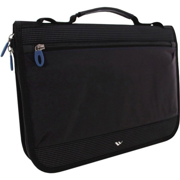 Brenthaven Tred Carrying Case (Folio) for 14" Notebook - Black - Shock Absorbing, Heat Resistant - Handle - 10.8" Height x 14.8" Width x 1.3" Depth