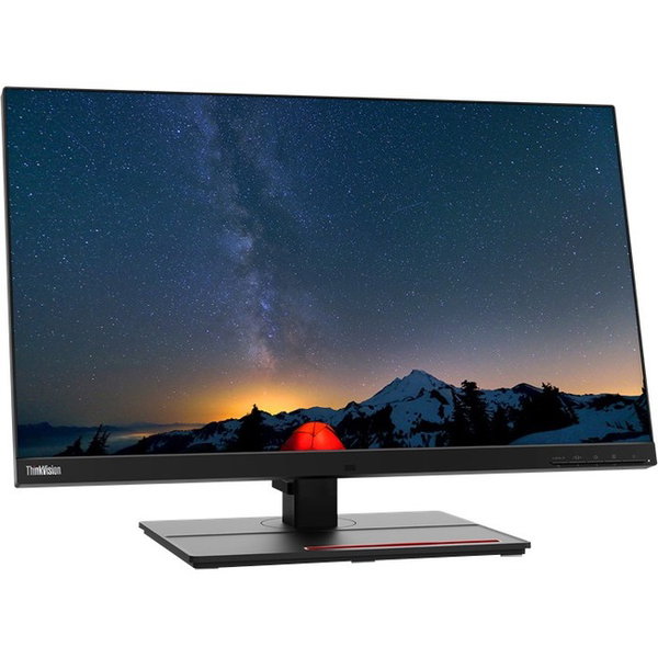 Lenovo ThinkVision P27u-20 27" Class 4K UHD LED Monitor - 16:9 - Raven Black - 27" Viewable - In-plane Switching (IPS) Technology - WLED Backlight - 3840 x 2160 - 1.07 Billion Colors - 450 Nit - 4 ms - 60 Hz Refresh Rate - Speakers - USB Type-C - HDMI - D