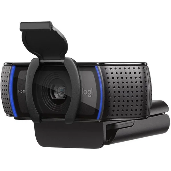 Lenovo C920S Webcam - 30 fps - USB - 1920 x 1080 Video - Auto-focus - 78° Angle - Microphone - For Notebook, Computer