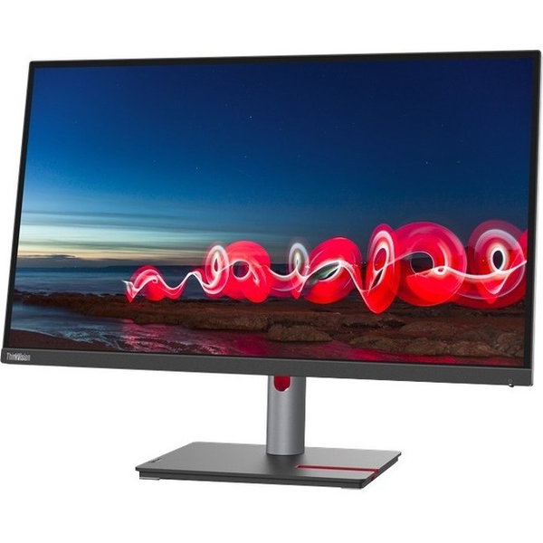 Lenovo ThinkVision T27h-30 27" Class WQHD LCD Monitor - 16:9 - Raven Black - 27" Viewable - In-plane Switching (IPS) Technology - WLED Backlight - 2560 x 1440 - 16.7 Million Colors - 350 Nit - 4 ms - 60 Hz Refresh Rate - USB Type-C - HDMI - DisplayPort - 
