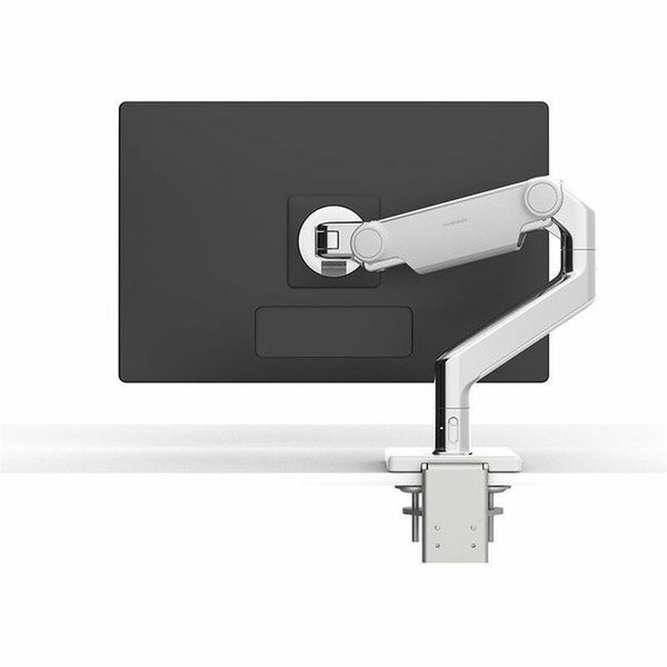 Humanscale M8.1 Mounting Arm for Monitor - Polished Aluminum - Height Adjustable - 1 Display(s) Supported - 28 lb Load Capacity - VESA Mount Compatible