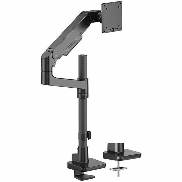 Amer Mounts HYDRA Elite HYDRA1HDGB Mounting Arm for Monitor, Display, Curved Screen Display - Black - 1 Display(s) Supported - 17" to 49" Screen Support - 44.09 lb Load Capacity - 75 x 75, 100 x 100 - VESA Mount Compatible - Steel, Aluminum, Plastic