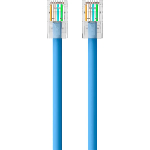 Belkin Cat5e Patch Cable - RJ-45 Male Network - RJ-45 Male Network - 1ft - Blue
