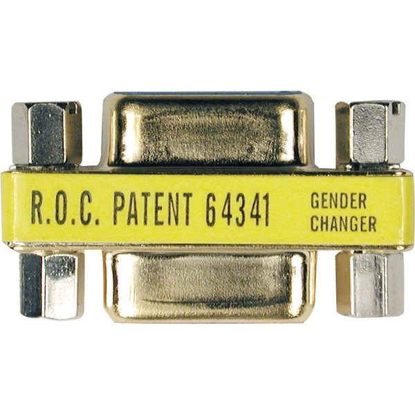 Eaton Tripp Lite Series Compact/Slimline DB9 Coupler Gender Changer (F/F) - 1 x 9-pin DB-9 Female - 1 x 9-pin DB-9 Female