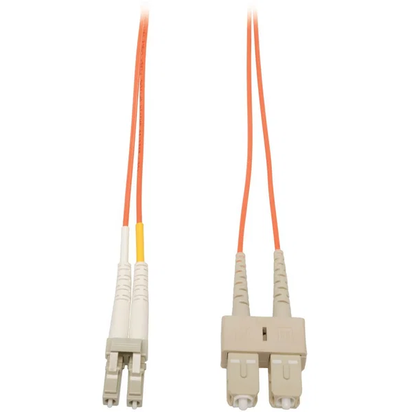 Tripp Lite by Eaton 3M Duplex Multimode 62.5/125 Fiber Optic Patch Cable LC/SC 10' 10ft 3 Meter - LC Male - SC Male - 9.84ft