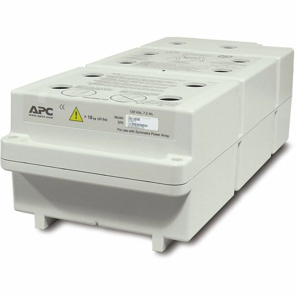 APC Symmetra 4-16kVA Battery Module - 120 V DC - Lead Acid - 3 Year Minimum Battery Life - 5 Year Maximum Battery Life