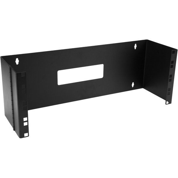 StarTech 4U 19in Hinged Wallmounting Bracket for Patch Panel - Wall mount a patch panel or network switch while providing hinged access to the back of the device(s)