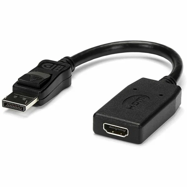 StarTech DisplayPort to HDMI Adapter, 1080p DP to HDMI Adapter/Video Converter, VESA Certified, DP to HDMI Monitor/Display, Passive - Passive DisplayPort to HDMI adapter - 1080p/7.1ch Audio/HDCP/DP 1.2; VESA DisplayPort certified - Connects DP host to HDM