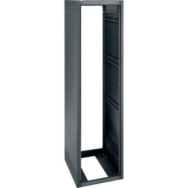 Middle Atlantic ERK Series 40RU Rack without Rear Door - 20 Inch Depth - 40U Rack Height x 19" Rack Width x 20" Rack Depth - Black - Steel - 2500 lb Maximum Weight Capacity