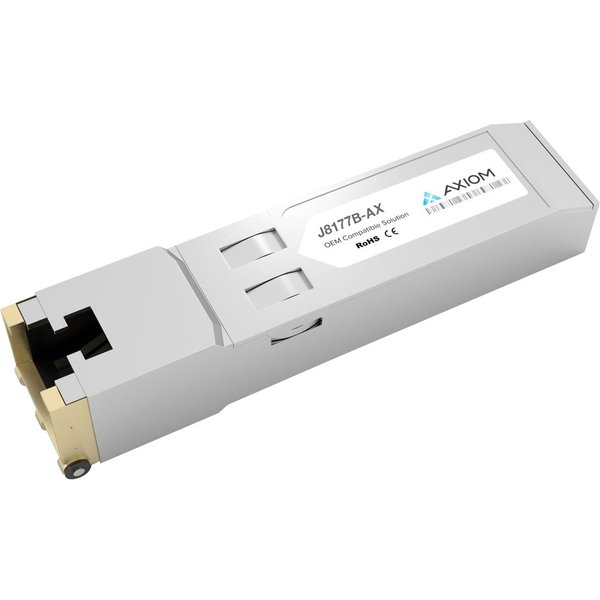 Axiom 1000BASE-T SFP Transceiver for HP - J8177B - 1 x 1000Base-T