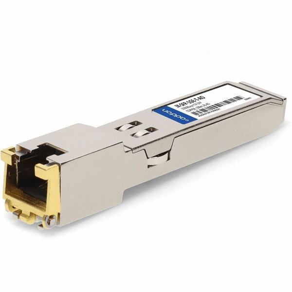 AddOn Juniper Networks JX-SFP-1GE-T Compatible TAA Compliant 10/100/1000Base-TX SFP Transceiver (Copper, 100m, RJ-45) - 100% compatible and guaranteed to work