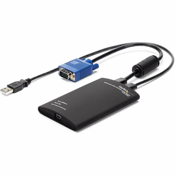 StarTech KVM Console to USB 2.0 Portable Laptop Crash Cart Adapter, Compact Notebook/Netbook KVM to USB Portable KVM Console, TAA - Turn any laptop into a console for headless servers, PCs, ATMs, kiosks and more - usb crash cart adapter - laptop crash car