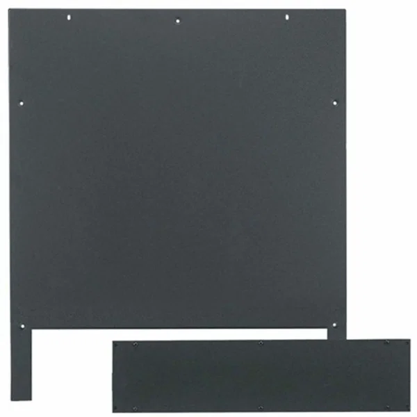 Middle Atlantic Solid Top - For MRK, VRK, VMRK and WMRK Series Racks - Steel - Black - 25.1" Height x 21.7" Width
