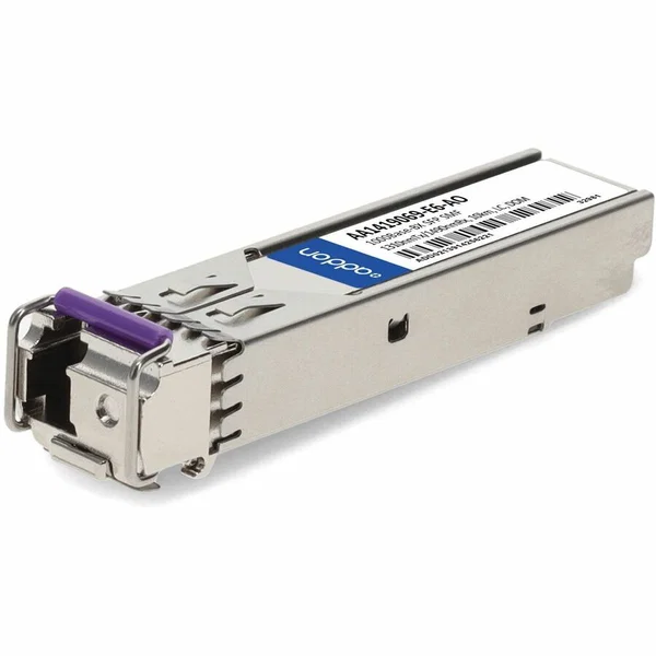 AddOn Avaya/Nortel AA1419069-E6 Compatible TAA Compliant 1000Base-BX SFP Transceiver (SMF, 1310nmTx/1490nmRx, 10km, LC, DOM) - 100% compatible and guaranteed to work