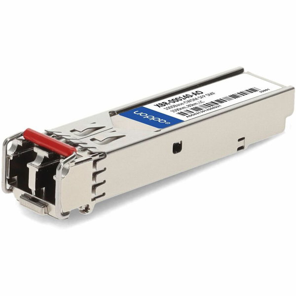 Brocade (Formerly) XBR-000140 Compatible TAA Compliant 1000Base-CWDM SFP Transceiver (SMF, 1590nm, 80km, LC) - 100% compatible and guaranteed to work