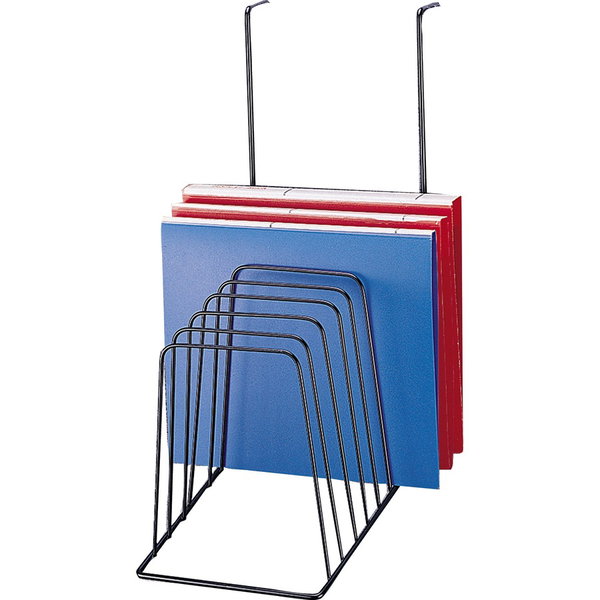 Kantek Partition Incline Sorter - 8 Compartment(s) - Desktop - Black - 1 Each