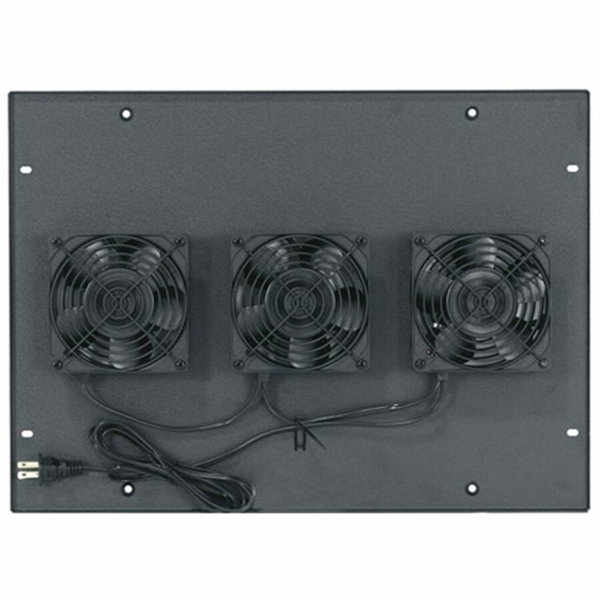 Middle Atlantic ERK Fan Top - 285 CFM - 4 Fan - 285 CFM - Black