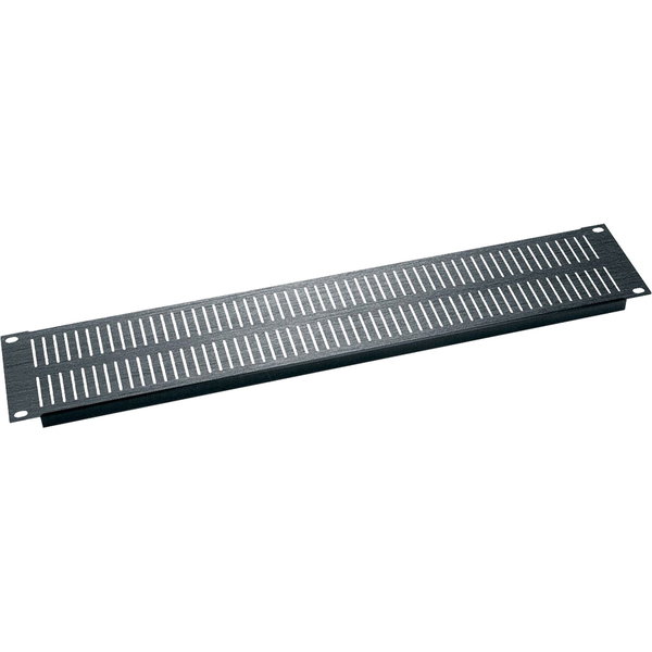 Middle Atlantic EVTA2 2U Vent Panel - Black - 3.5" Height x 19" Width