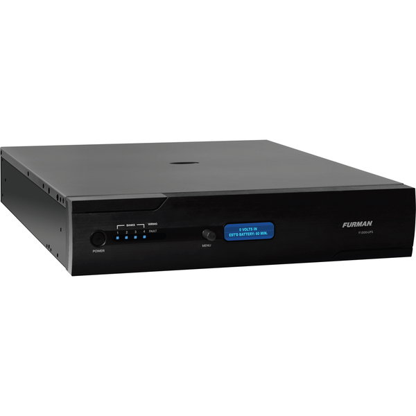 Furman 1500VA, 2RU Uninterruptible Power Supply & Voltage Regulator (F1500-UPS) - Desktop - 12 Minute Stand-by - 110 V AC Input - 120 V AC Output - Serial Port - USB - 4 x AC Power Receptacle(s)