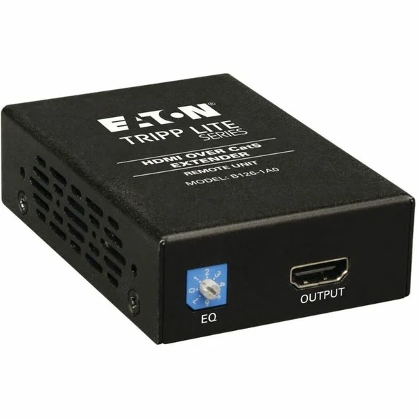 Tripp Lite by Eaton HDMI over Cat5/6 Extender Box-Style Remote Receiver for Video/Audio Up to 150 ft. (45 m) TAA - 1 Input Device - 1 Output Device - 200 ft Range - 1 x Network (RJ-45) - 1 x HDMI Out - Twisted Pair - TAA Compliant