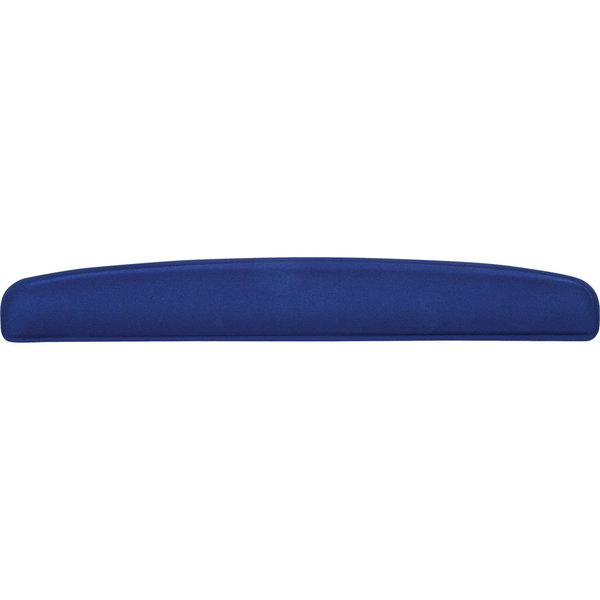 Allsop Memory Foam Wrist Rest - Blue - (30204) - 1" Height x 18" Width x 2.80" Depth - Blue - Memory Foam, Rubber - Anti-skid, Stress Resistant