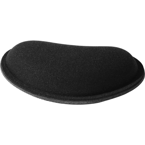 Allsop Memory Foam Wrist Rest Small - Black - (30213) - 1" Height x 5.30" Width x 3" Depth - Black - Memory Foam, Rubber - Anti-skid