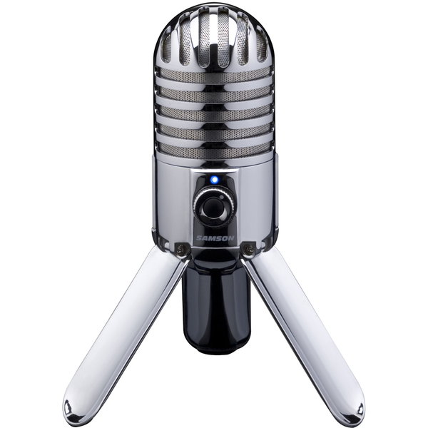 Samson SAMTR Wired Condenser Microphone - 20 Hz to 20 kHz - Desktop - USB