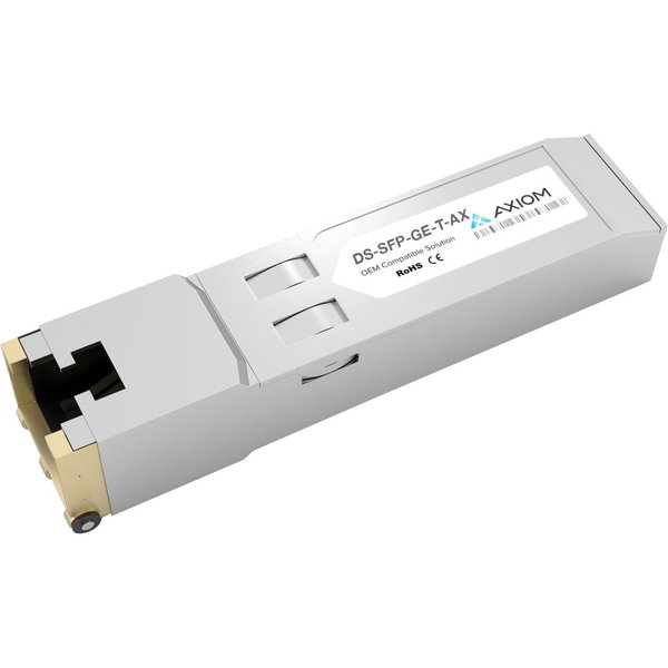 Axiom 1000BASE-T SFP Transceiver for Cisco - DS-SFP-GE-T - 1 x 1000Base-T LAN1 Gbit/s