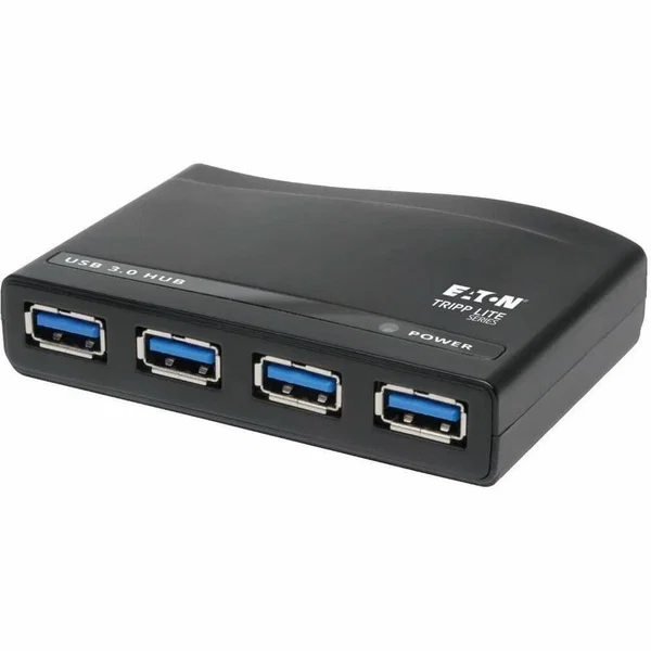 Tripp Lite by Eaton 4-Port USB 3.0 SuperSpeed Compact Hub 5Gbps Bus Powered - USB - External - 4 USB Port(s) - 4 USB 3.0 Port(s)