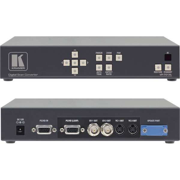 Kramer VP-701xl Signal Converter - Functions: Signal Conversion - PAL, SECAM - VGA - Rack-mountable