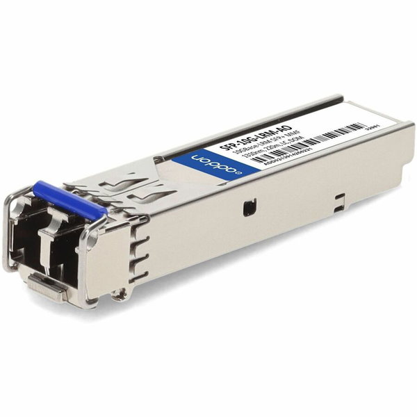 AddOn Cisco SFP-10G-LRM Compatible TAA Compliant 10GBase-LRM SFP+ Transceiver (MMF, 1310nm, 220m, LC, DOM) - For Data Networking, Optical Network - 1 x LC 10GBase-LRM Network - Optical Fiber - 1310 nm Wavelength - Multi-mode - 10 Gigabit Ethernet - Fiber 