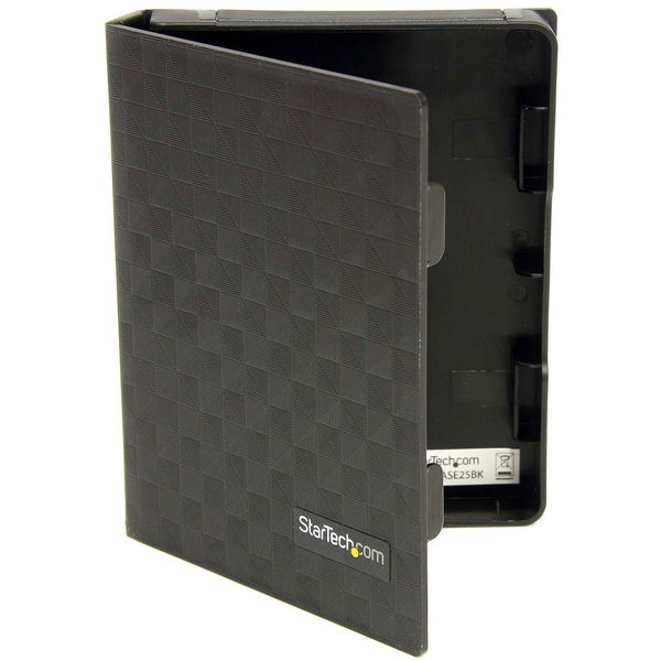 StarTech 2.5in Anti-Static Hard Drive Protector Case, Black (3pk), TAA - Provides safe handling and anti-static protection for most 2.5in hard drives - hard drive case - hard drive protector - 2.5 hdd protector - 2.5 hdd case - 2.5 hdd protector black