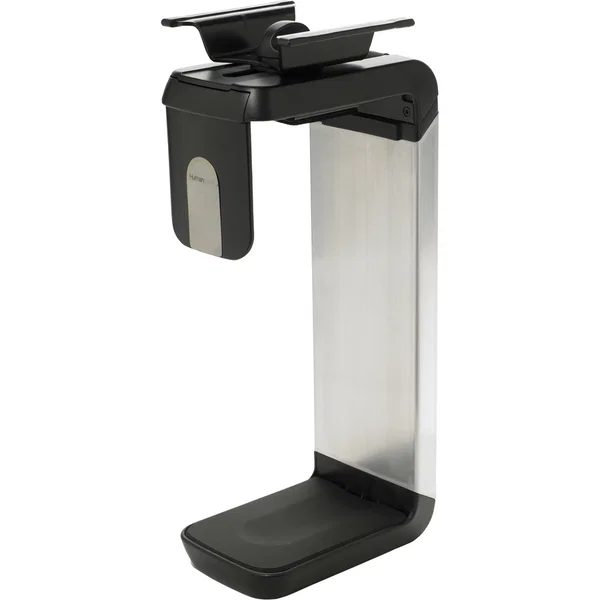 Humanscale CPU Mount for CPU - White - Height Adjustable - 30 lb Load Capacity - Aluminum, Steel, Polypropylene