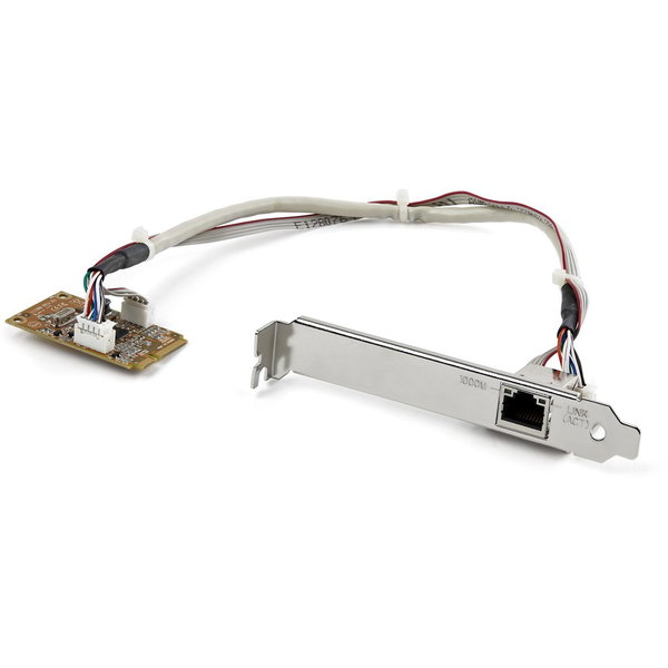 StarTech Mini PCI Express Gigabit Ethernet Network Adapter NIC Card, TAA - Add a Gigabit RJ45 port through a Mini PCI Express slot - mini pci express gigabit - mini pcie gigabit - mini pci express nic - gigabit ethernet adapter - gigabit ethernet card