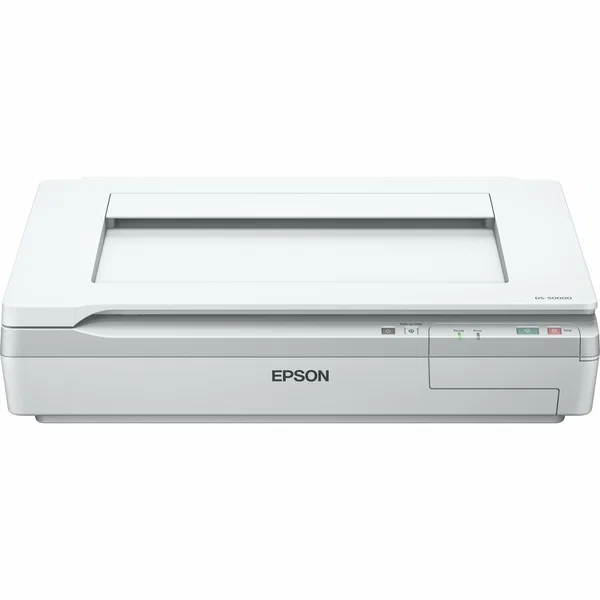 Epson WorkForce DS-50000 Flatbed Scanner - 600 dpi Optical - 16-bit Color - 8-bit Grayscale - Color Scan - Duplex Scanning - Business Card, Plain Paper - Desktop - USB
