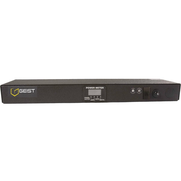 Vertiv Geist Basic 10-Outlet PDU - Basic - NEMA 5-15P - 10 x NEMA 5-15R - 120 V AC - 1400 W - 10 ft Cord Length - 1U - Horizontal/Vertical - Rack-mountable